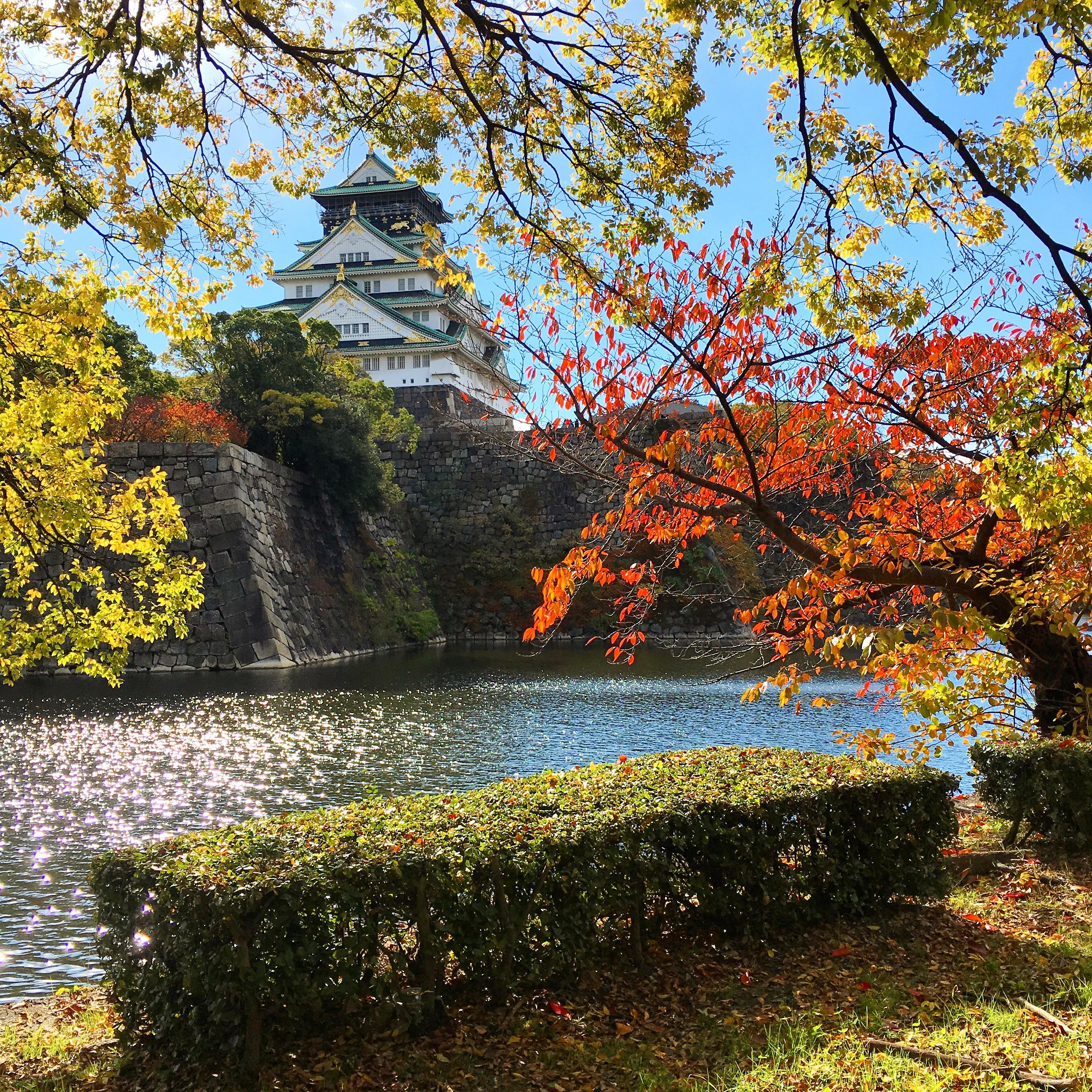 Osaka Castle in Osaka, Japan. Mike Hits Up Japan