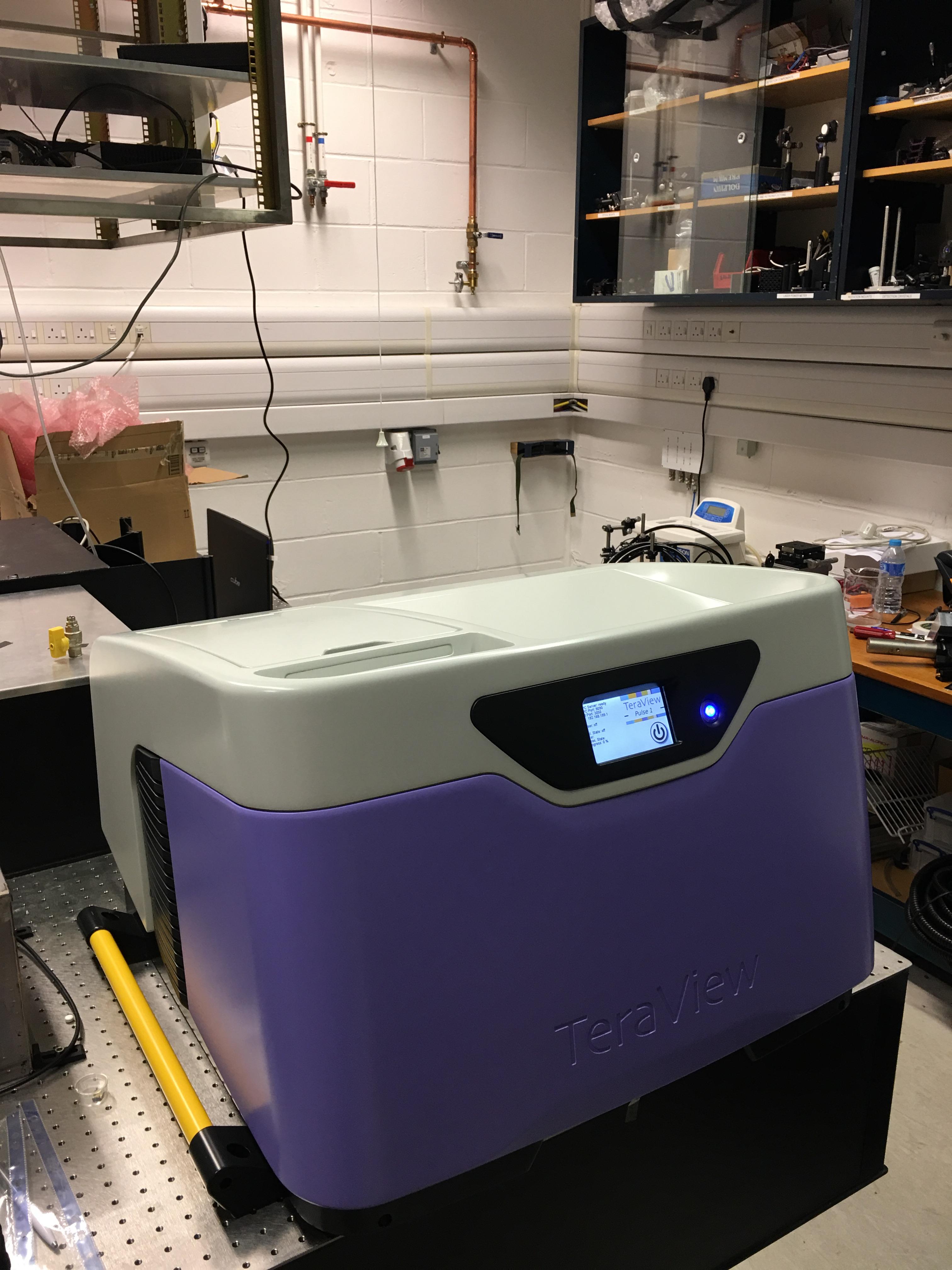 New Commercial Teraview Spectrometer Delivered